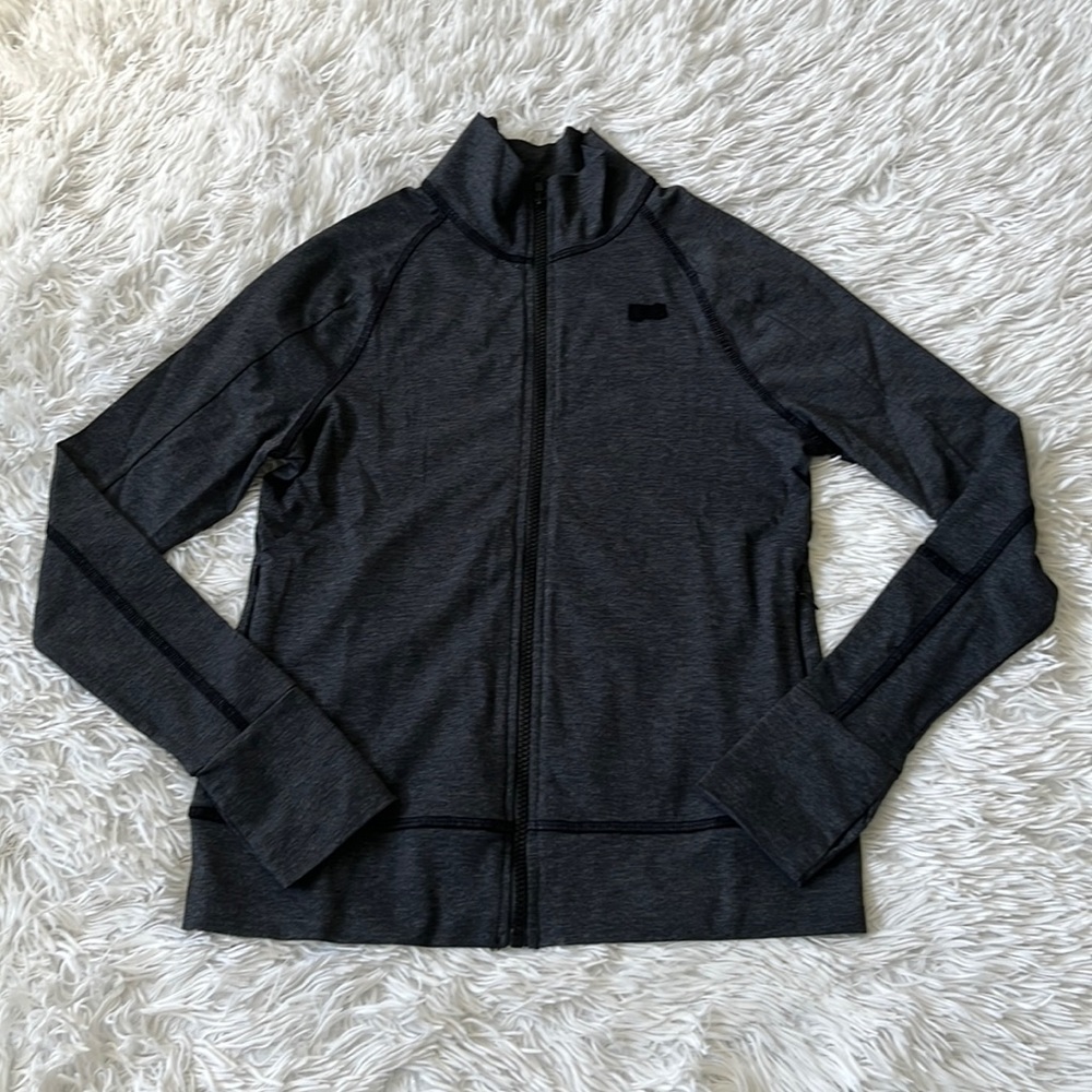 Dolan by anthropologie full zip temperature control jacket black size XS Nwot